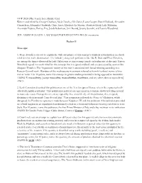 OOT 2020: [The Search for a Middle Clue] Written and Edited by George