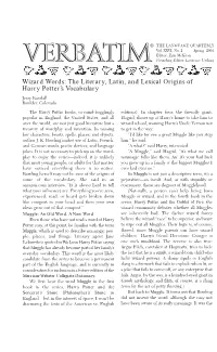 Vol. XXVI No. 2 Spring 2001 PDF File