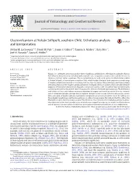 Glaciovolcanism at Volcán Sollipulli, Southern Chile: Lithofacies Analysis and Interpretation