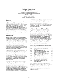 Qos and Frame Relay