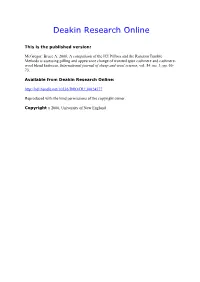 A Comparison of the ICI Pillbox and The