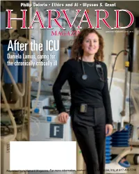 After the ICU Daniela Lamas, Caring for the Chronically Critically Ill