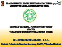 Demographic Profile of Vikarabad District