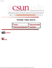 Inside This Issue
