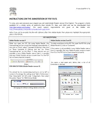Instructions on the Annotation of Pdf Files