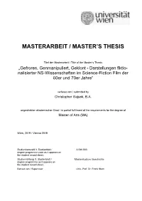 Masterarbeit / Master's Thesis