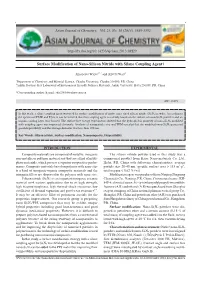 Surface Modification of Nano-Silicon Nitride with Silane Coupling Agent†
