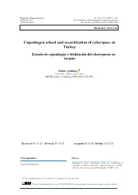 Copenhagen School and Securitization of Cyberspace in Turkey