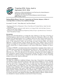 Diversity, Composition and Nutrient Adequacy of Diets of Lactating Mothers in Jimma Zone, Southwest Ethiopia