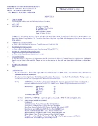 MINUTES – Approved Regular Meeting Minutes of July 19, 2005 and August 3, 2005