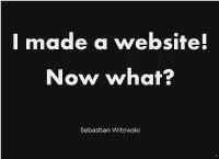 Sebastian Witowski