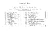 Benefactions