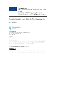 Transatlantica, 2 | 2015 Exploitation Cinema and the Lesbian Imagination 2
