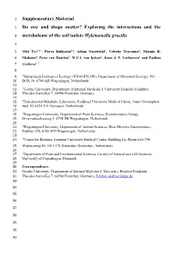 Exploring the Interactions and the Metabolome of the Soil