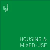 Housing & Mixed-Use