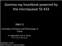 SS 433 Is Finally Detected in Gev Gamma-Rays