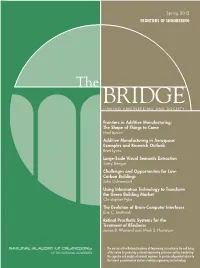The BRIDGE LINKING ENGINEERING and SOCIETY