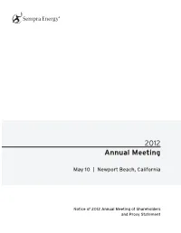 2012 Proxy Statement