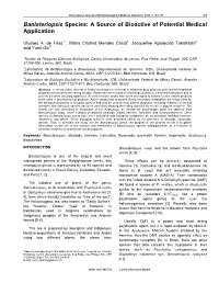 Banisteriopsis Species: a Source of Bioactive of Potential Medical Application