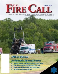 EMS in Illinois Inside This Special Issue