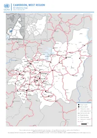 CAMEROON, WEST REGION A3 Reference Map Update of September 2018
