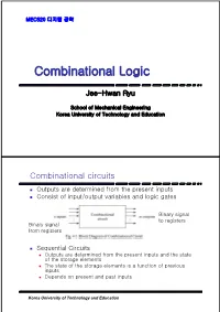 Combinational Logic