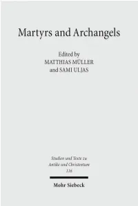 Martyrs and Archangels