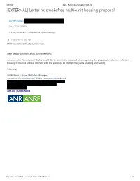 Smokefree Multi-Unit Housing Proposal