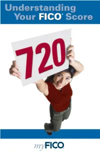 Understanding Your FICO Score