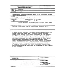 Agriculture CLASSI- FICATION 8