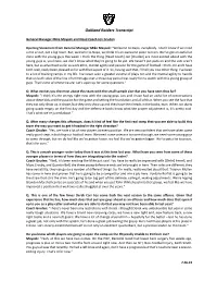 Oakland Raiders Transcript