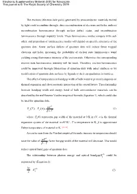 Electron-Hole Pairs