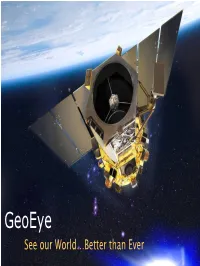 Geoeye Corp Overview