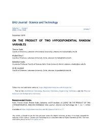 On the Product of Two Hypoexponential Random Variables