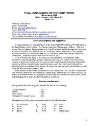 1 Course Description and Objectives Course Requirements
