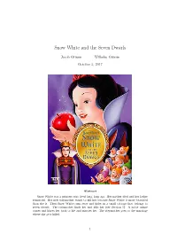Snow White and the Seven Dwarfs