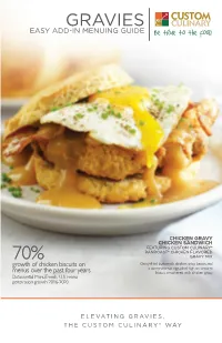 Gravies Easy Add-In Menuing Guide