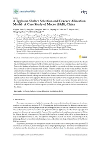 A Typhoon Shelter Selection and Evacuee Allocation Model: a Case Study of Macao (SAR), China