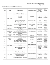 Appendix "C" to Report PED13137(B) Page 1 of 3 Design Review Panel (DRP) Submissions