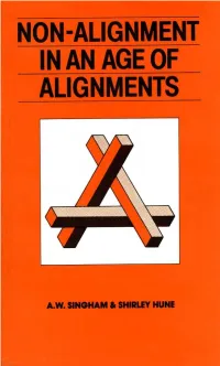 Non-Alignment in an Age of Alignments