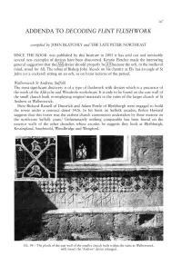 Addenda to Decoding Flint Flushwork John Blatchly