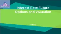 Interest Rate Futures Option Tutorial