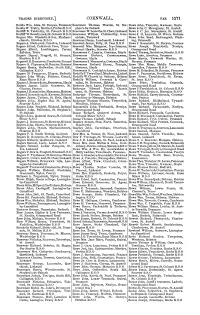 TRADES DIRECTORY.] FAR Rodda Wm. Alsia, St. Buryan