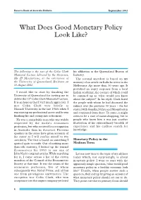 What Does Good Monetary Policy Look Like?