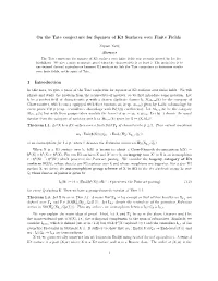 On the Tate Conjecture for Squares of K3 Surfaces Over Finite Fields