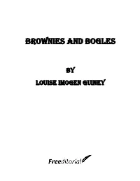 Brownies and Bogles