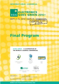 Final Program