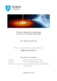 The Kerr Black Hole Hypothesis: a Review of Methods and Results
