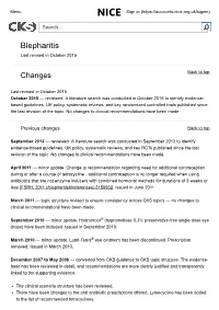 Blepharitis Last Revised in October 2015