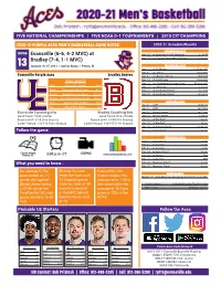 Evansville (6-6, 4-2 MVC) at Bradley (7-4, 1-1 MVC)